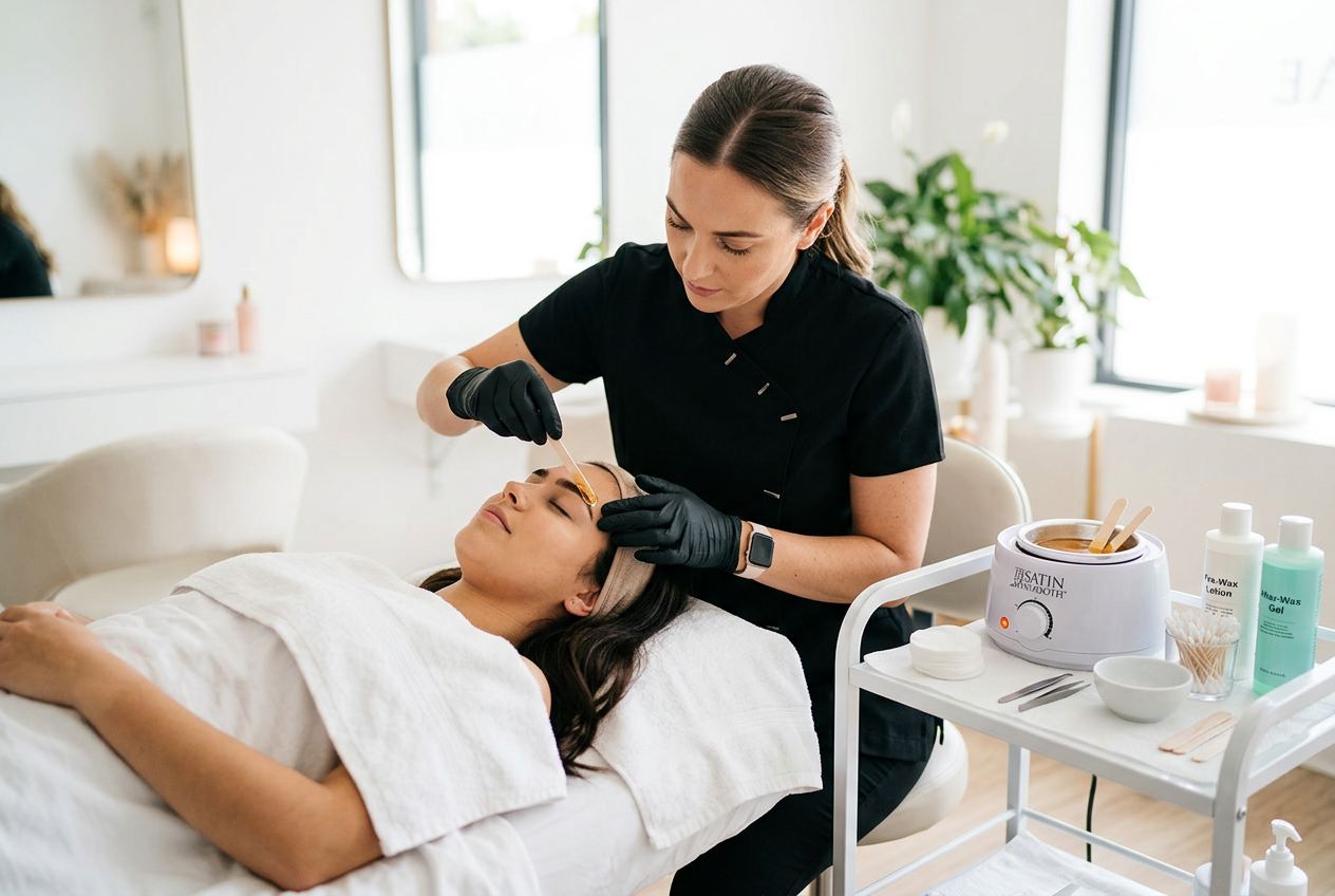 Facial Waxing training