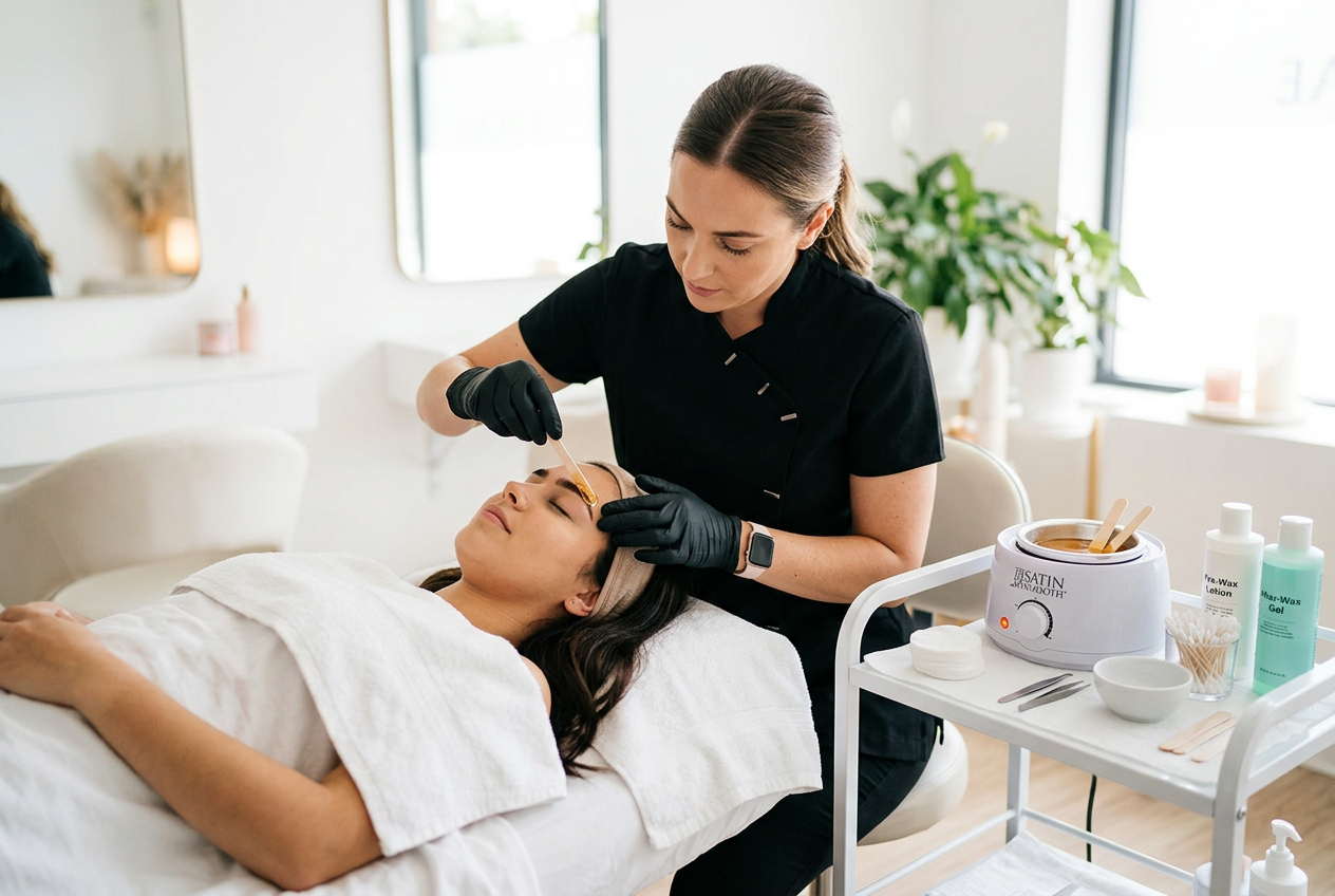 Facial Waxing training