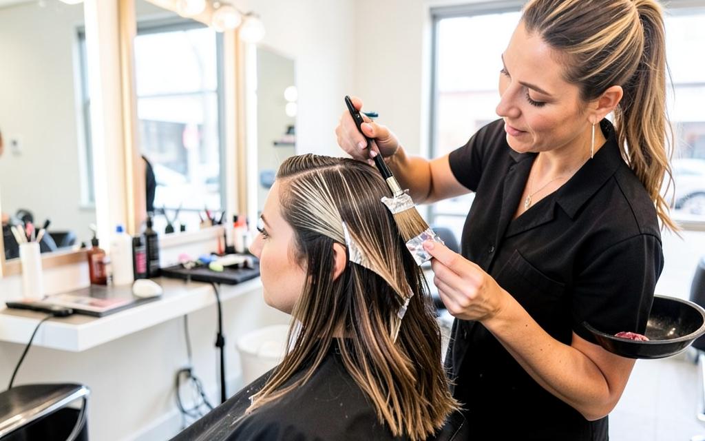 Hair Colouring training