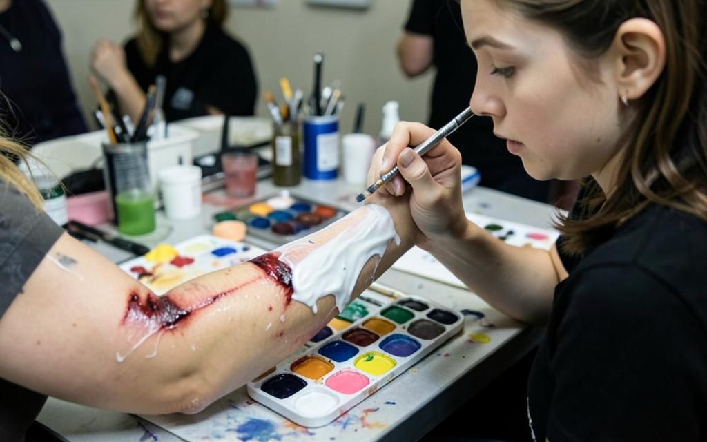 Special Effects Makeup training